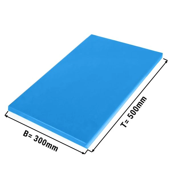 Schneidebrett - 30 X 50 Cm -Dicke 2 Cm - Blau 1 Schneidebrett - 30 X 50 Cm -Dicke 2 Cm - Blau