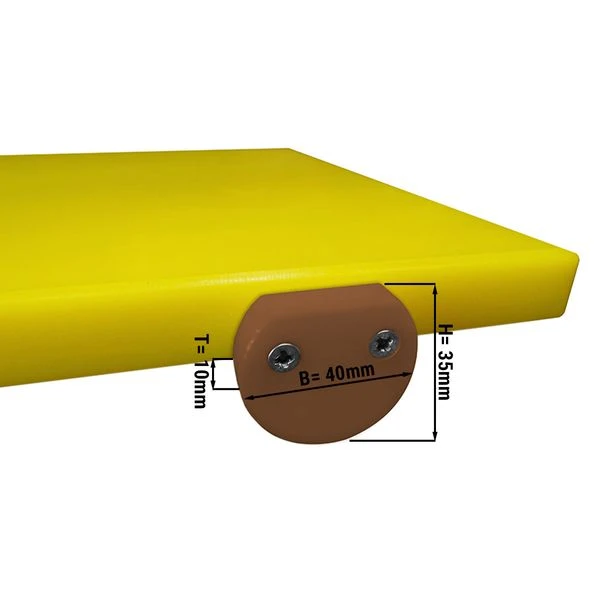 Schneidebrett-Stopper - Braun 1 Schneidebrett-Stopper - Braun