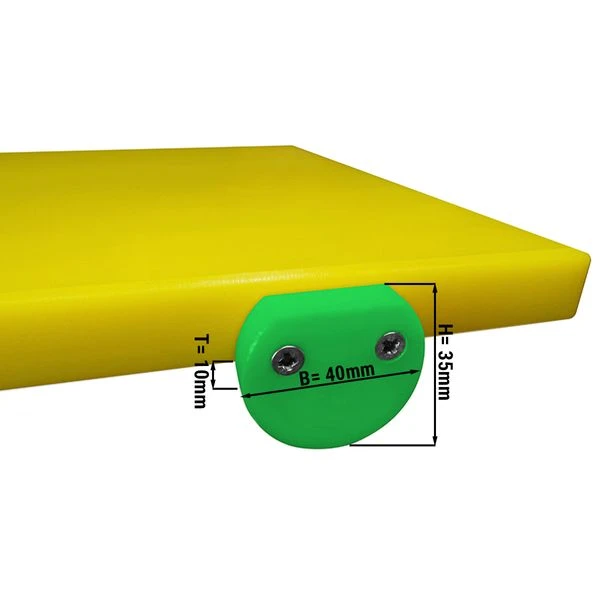 Schneidebrett-Stopper - Grün 1 Schneidebrett-Stopper - Grün