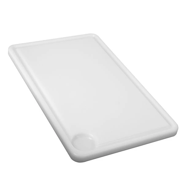 Schneidebrett Mit Saftrille - 30 X 50 Cm - Weiß 2 Schneidebrett Mit Saftrille - 30 X 50 Cm - Weiß – Bild 2
