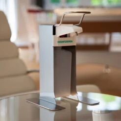 AIR-WOLF | Seifen- & Desinfektionsspender Mit Bedienhebel - 500ml - Edelstahl 6 AIR-WOLF | Seifen- & Desinfektionsspender Mit Bedienhebel - 500ml - Edelstahl -Koch Set Haus SDSBSAW5 3 fdcf