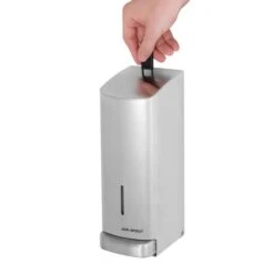 AIR-WOLF | Seifen- & Desinfektionsspender Mit Druckknopf - 1200ml - Edelstahl 11 AIR-WOLF | Seifen- & Desinfektionsspender Mit Druckknopf - 1200ml - Edelstahl -Koch Set Haus SDSEAW12 2 9d54