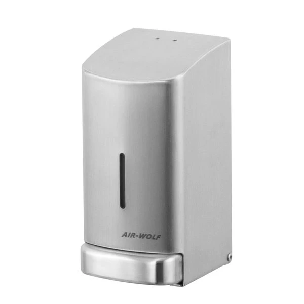 AIR-WOLF | Seifen- & Desinfektionsspender Mit Druckknopf - 800ml - Edelstahl 2 AIR-WOLF | Seifen- & Desinfektionsspender Mit Druckknopf - 800ml - Edelstahl – Bild 2