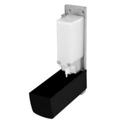 AIR-WOLF | Seifen- & Desinfektionsspender Mit Druckknopf - 1200ml - Edelstahl - Schwarz 10 AIR-WOLF | Seifen- & Desinfektionsspender Mit Druckknopf - 1200ml - Edelstahl - Schwarz -Koch Set Haus SDSSAW12 003 d124