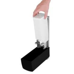 AIR-WOLF | Seifen- & Desinfektionsspender Mit Druckknopf - 1200ml - Edelstahl - Schwarz 13 AIR-WOLF | Seifen- & Desinfektionsspender Mit Druckknopf - 1200ml - Edelstahl - Schwarz -Koch Set Haus SDSSAW12 006 ec2e