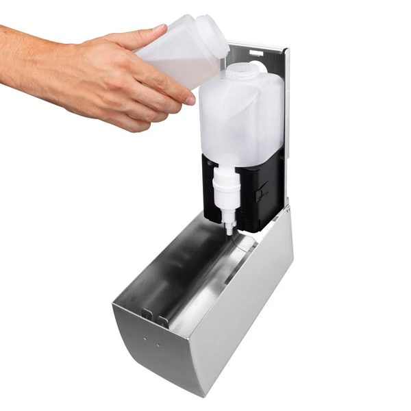 AIR-WOLF | Seifen- & Desinfektionsspender Mit Sensor - 500ml - Edelstahl 4 AIR-WOLF | Seifen- & Desinfektionsspender Mit Sensor - 500ml - Edelstahl – Bild 4