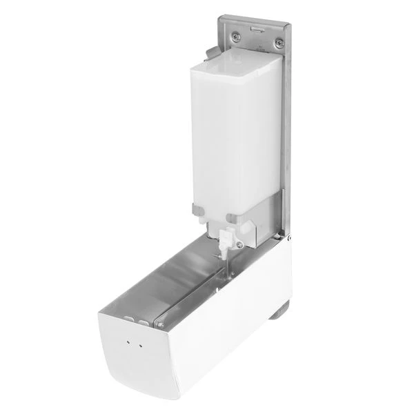 AIR-WOLF | Seifen- & Desinfektionsspender Mit Druckknopf - 1200ml - Edelstahl - Weiß 4 AIR-WOLF | Seifen- & Desinfektionsspender Mit Druckknopf - 1200ml - Edelstahl - Weiß – Bild 4