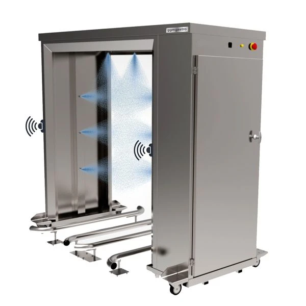 Einkaufswagen-Desinfektionsanlage 2 Einkaufswagen-Desinfektionsanlage – Bild 2