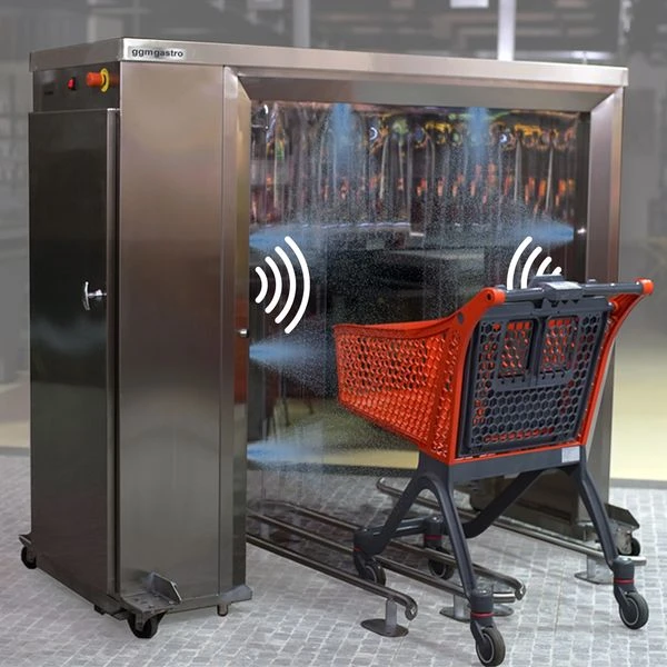 Einkaufswagen-Desinfektionsanlage 5 Einkaufswagen-Desinfektionsanlage – Bild 5