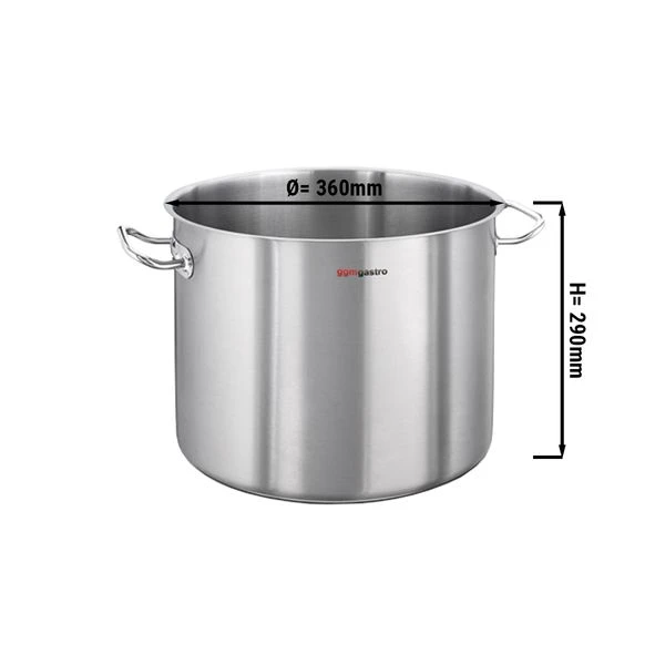 Suppentopf - Ø 360 Mm - Höhe 290 Mm 1 Suppentopf - Ø 360 Mm - Höhe 290 Mm