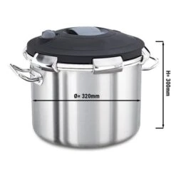 Schnellkochtopf - Ø 320 Mm - Höhe: 300 Mm - Inkl. Deckel