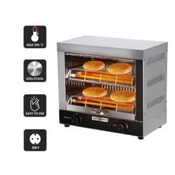 Elektro Pita Ofen/ Salamander - 3,6 KW - 230 Volt -Koch Set Haus SMJ30D Icons 8ebe