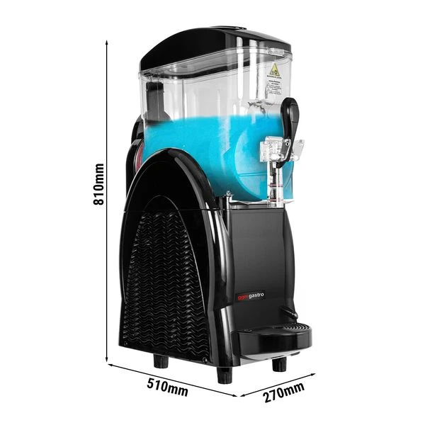 Slush-Maschine - 12 Liter - Schwarz 1 Slush-Maschine - 12 Liter - Schwarz