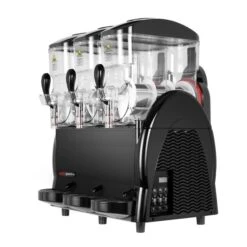 Slush-Maschine - 3x 12 Liter - Schwarz 17 Slush-Maschine - 3x 12 Liter - Schwarz -Koch Set Haus SMNC36S 3 d797