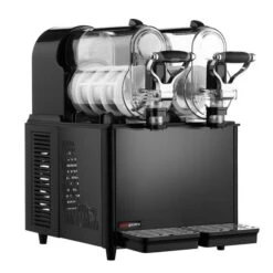 Slush-Maschine - 2x 3 Liter - Schwarz 8 Slush-Maschine - 2x 3 Liter - Schwarz -Koch Set Haus SMNC6S 2 fd2a