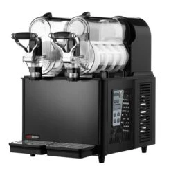 Slush-Maschine - 2x 3 Liter - Schwarz 9 Slush-Maschine - 2x 3 Liter - Schwarz -Koch Set Haus SMNC6S 3 7628