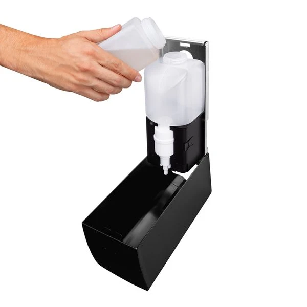 AIR-WOLF | WC-Sitzreiniger Mit Sensor - 500 Ml - Edelstahl Mattschwarz 7 AIR-WOLF | WC-Sitzreiniger Mit Sensor - 500 Ml - Edelstahl Mattschwarz – Bild 7