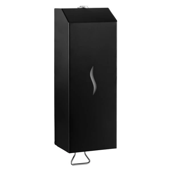 Seifenspender Mit Bedienhebel - 1000 Ml - Edelstahl - Schwarz 2 Seifenspender Mit Bedienhebel - 1000 Ml - Edelstahl - Schwarz – Bild 2