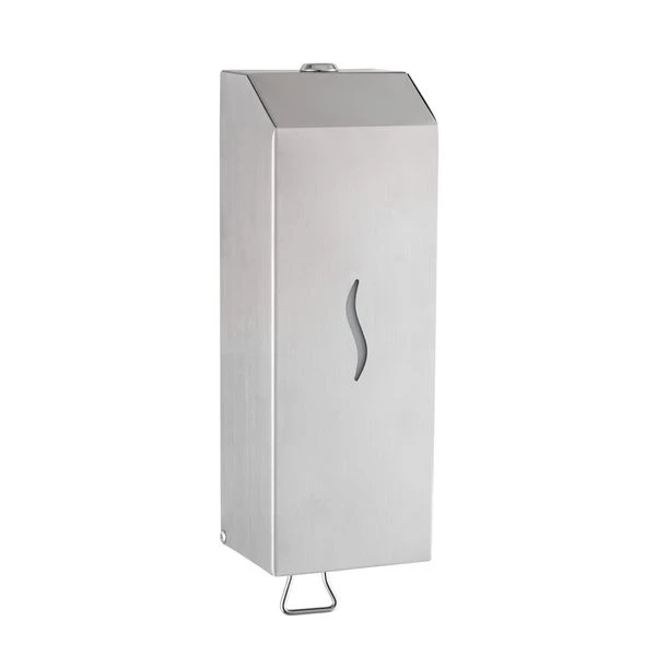 Seifenspender Mit Bedienhebel - 1000 Ml - Edelstahl 1 Seifenspender Mit Bedienhebel - 1000 Ml - Edelstahl