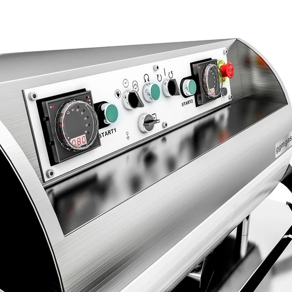 Bäckerei-Spiralteigknetmaschine - 205 Liter / 130 Kg - 2 Geschwindigkeiten - Mit Festem Kessel - 2 Motoren 4 Bäckerei-Spiralteigknetmaschine - 205 Liter / 130 Kg - 2 Geschwindigkeiten - Mit Festem Kessel - 2 Motoren – Bild 4