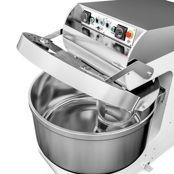 Bäckerei-Spiralteigknetmaschine - 205 Liter / 130 Kg - 2 Geschwindigkeiten - Mit Festem Kessel - 2 Motoren 5 Bäckerei-Spiralteigknetmaschine - 205 Liter / 130 Kg - 2 Geschwindigkeiten - Mit Festem Kessel - 2 Motoren – Bild 5