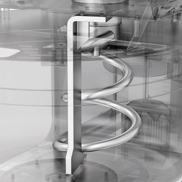 Bäckerei-Spiralteigknetmaschine - 368 Liter / 250 Kg - 2 Geschwindigkeiten - Mit Festem Kessel - 2 Motoren 7 Bäckerei-Spiralteigknetmaschine - 368 Liter / 250 Kg - 2 Geschwindigkeiten - Mit Festem Kessel - 2 Motoren – Bild 7