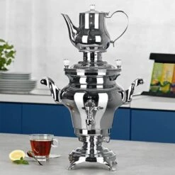 BEEM Samowar Teekocher Soraya 3 - 10 Liter 21 BEEM Samowar Teekocher Soraya 3 - 10 Liter -Koch Set Haus SWSOBE10 010 b666