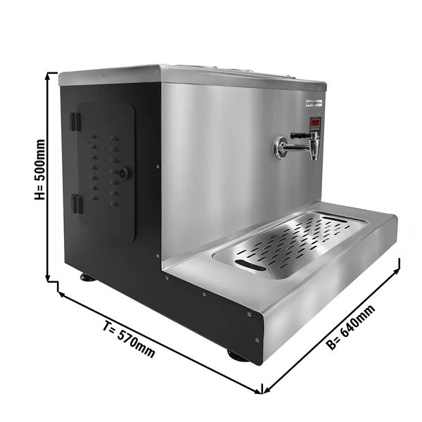 Elektro Teekocher - Mit 3 Kochstellen - 30 Liter 1 Elektro Teekocher - Mit 3 Kochstellen - 30 Liter