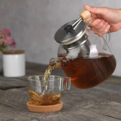 BEEM Teekanne Aus Glas - Mit Siebeinsatz - 1,5 Liter 28 BEEM Teekanne Aus Glas - Mit Siebeinsatz - 1,5 Liter -Koch Set Haus TKGSBE15 12 55ac