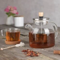 BEEM Teekanne Aus Glas - Mit Siebeinsatz - 1,5 Liter 29 BEEM Teekanne Aus Glas - Mit Siebeinsatz - 1,5 Liter -Koch Set Haus TKGSBE15 13 ad28