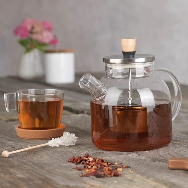 BEEM Teekanne Aus Glas - Mit Siebeinsatz - 1,5 Liter 14 BEEM Teekanne Aus Glas - Mit Siebeinsatz - 1,5 Liter – Bild 14