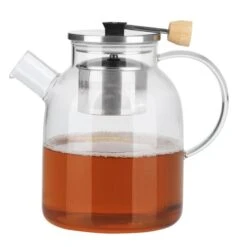 BEEM Teekanne Aus Glas - Mit Siebeinsatz - 1 Liter 24 BEEM Teekanne Aus Glas - Mit Siebeinsatz - 1 Liter -Koch Set Haus TKGSBE1 08 2d48
