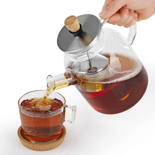 BEEM Teekanne Aus Glas - Mit Siebeinsatz - 1 Liter 12 BEEM Teekanne Aus Glas - Mit Siebeinsatz - 1 Liter – Bild 12