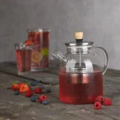 BEEM Teekanne Aus Glas - Mit Siebeinsatz - 1 Liter 30 BEEM Teekanne Aus Glas - Mit Siebeinsatz - 1 Liter -Koch Set Haus TKGSBE1 14 ab7a