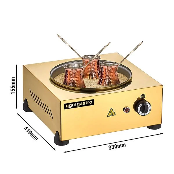 Türkischer Mokkakocher (Közde Türk Kahvesi) - Inkl. Sand 1 Türkischer Mokkakocher (Közde Türk Kahvesi) - Inkl. Sand