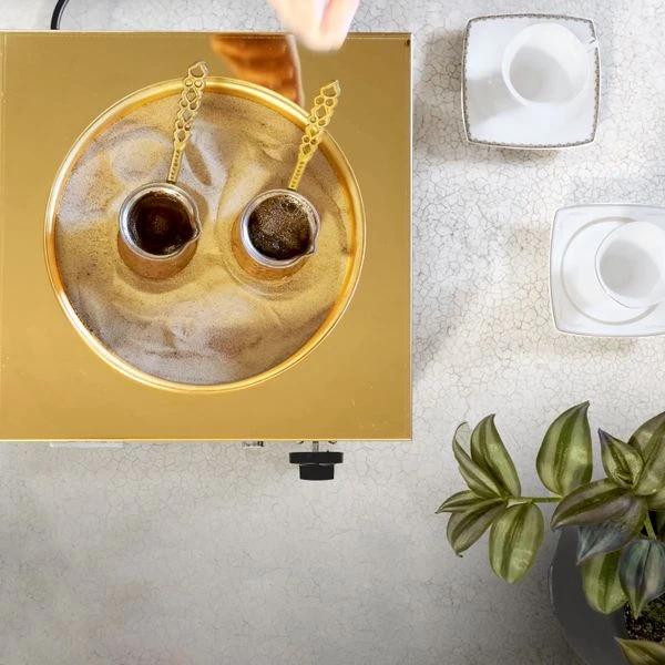 Türkischer Mokkakocher (Közde Türk Kahvesi) - Inkl. Sand 4 Türkischer Mokkakocher (Közde Türk Kahvesi) - Inkl. Sand – Bild 4