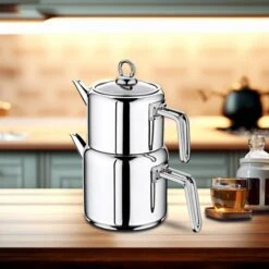Teekanne Set - Edelstahl 5 Teekanne Set - Edelstahl -Koch Set Haus TKOM room 747b