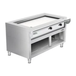 Gas Teppanyaki Grill - 17 KW - Glatte Bratplatte 13 Gas Teppanyaki Grill - 17 KW - Glatte Bratplatte -Koch Set Haus TOGS3 G 3 3815