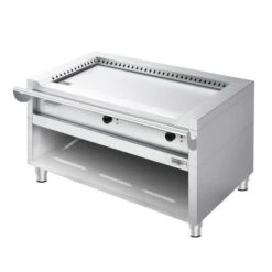Gas Teppanyaki Grill - 8,5 KW - Glatte Bratplatte 10 Gas Teppanyaki Grill - 8,5 KW - Glatte Bratplatte -Koch Set Haus TPGS2 G 1 1c4c