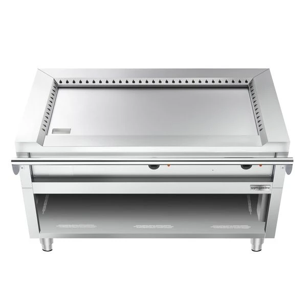 Gas Teppanyaki Grill - 8,5 KW - Glatte Bratplatte 3 Gas Teppanyaki Grill - 8,5 KW - Glatte Bratplatte – Bild 3