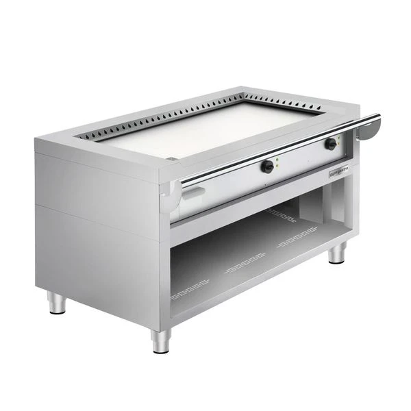 Gas Teppanyaki Grill - 8,5 KW - Glatte Bratplatte 7 Gas Teppanyaki Grill - 8,5 KW - Glatte Bratplatte – Bild 7