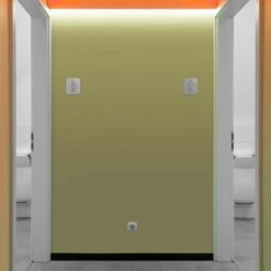 AIR-WOLF | Türschild "Damen" - Selbstklebend - Edelstahl 5 AIR-WOLF | Türschild "Damen" - Selbstklebend - Edelstahl -Koch Set Haus TSDAW 4 e715 1