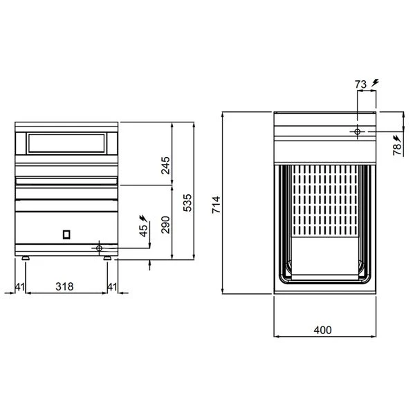 Frittenwanne - 1 KW - 1x GN 1/1 3 Frittenwanne - 1 KW - 1x GN 1/1 – Bild 3