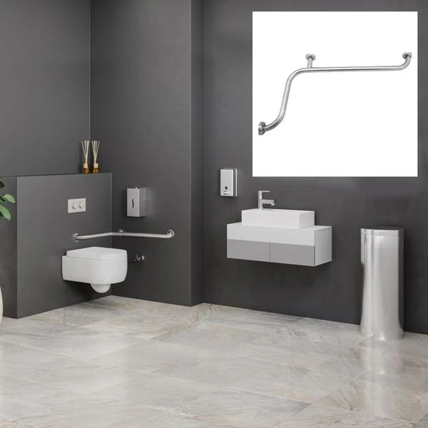 Winkelgriff - Edelstahl 1 Winkelgriff - Edelstahl