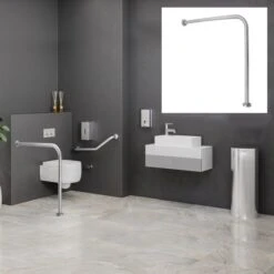 Winkelgriff - Edelstahl - 90°