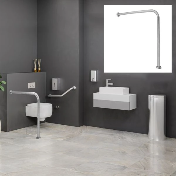 Winkelgriff - Edelstahl - 90° 1 Winkelgriff - Edelstahl - 90°