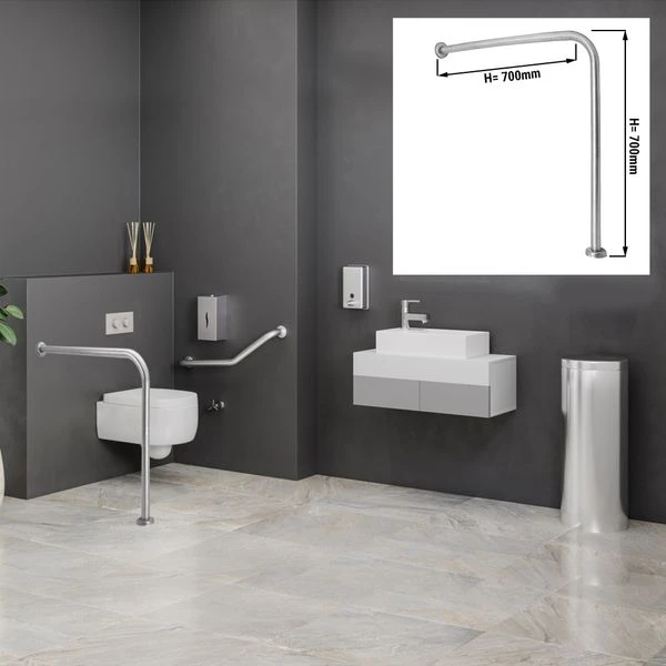 Winkelgriff - Edelstahl - 90° 2 Winkelgriff - Edelstahl - 90° – Bild 2