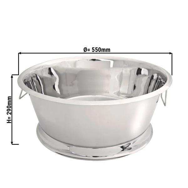 Weinkühler - Ø 550mm - Silber 1 Weinkühler - Ø 550mm - Silber