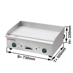 Elektrogrill Bratplatte - 4,3 KW
