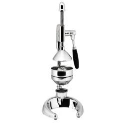 Manuelle Fruchtsaftpresse - Silber - O-Fuß - Mit Tropf-Auffangschale 6 Manuelle Fruchtsaftpresse - Silber - O-Fuß - Mit Tropf-Auffangschale -Koch Set Haus fspmk a 18bb
